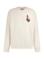 Guess Eco Roy Pinup Sweater Heren Wit, Nieuw, Guess, Maat 52/54 (L), Wit