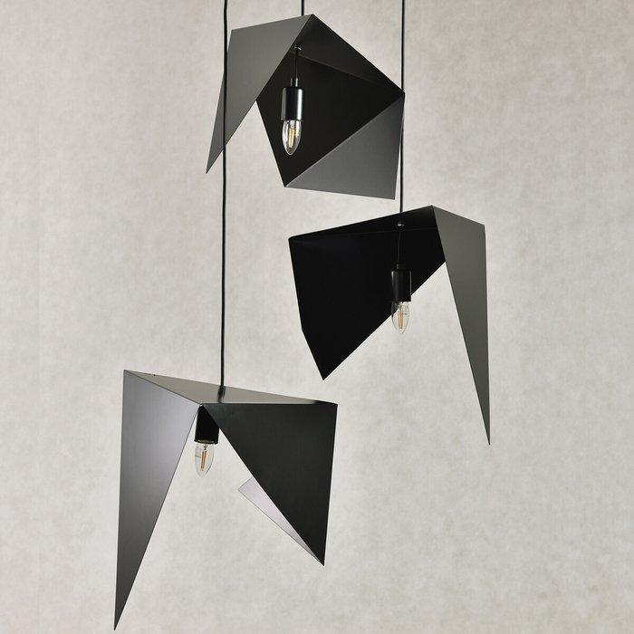 Kroonluchter - Legering - BIRD 3 black LGH0730, Antiek en Kunst, Kunst | Designobjecten