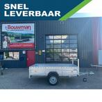 VDM Enkelas Aluminium bakwagen 258x130 750Kg, Auto diversen, Aanhangers en Bagagewagens, Ophalen of Verzenden, Nieuw
