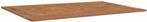 Stern Classic tafelblad Teak FSC®-gecertificeerd - Bruin, Huis en Inrichting, Tafelonderdelen, Ophalen of Verzenden, Nieuw