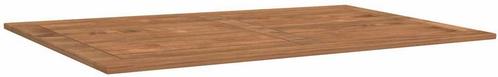 Stern Classic tafelblad Teak FSC®-gecertificeerd - Bruin, Huis en Inrichting, Tafelonderdelen, Ophalen of Verzenden