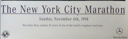 Dave Cutler - The New York City Marathon - Jaren 1990, Antiek en Kunst, Kunst | Tekeningen en Foto's