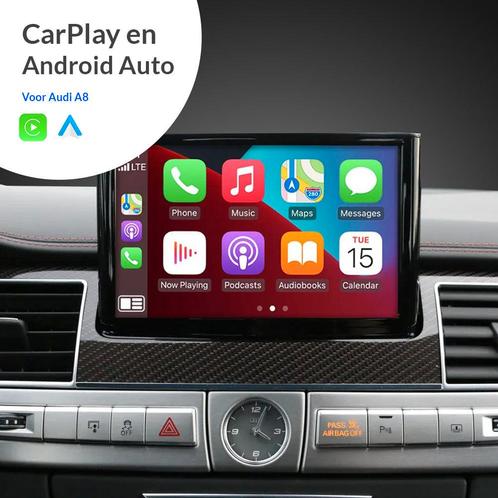 CarPlayBox voor Audi - A8/S8 - 2010 / 2018 / 3GMMI / HN, Auto diversen, Auto-accessoires, Verzenden