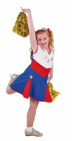 Cheerleader kostuum kind, Kleding | Dames, Carnavalskleding en Feestkleding, Ophalen of Verzenden, Nieuw