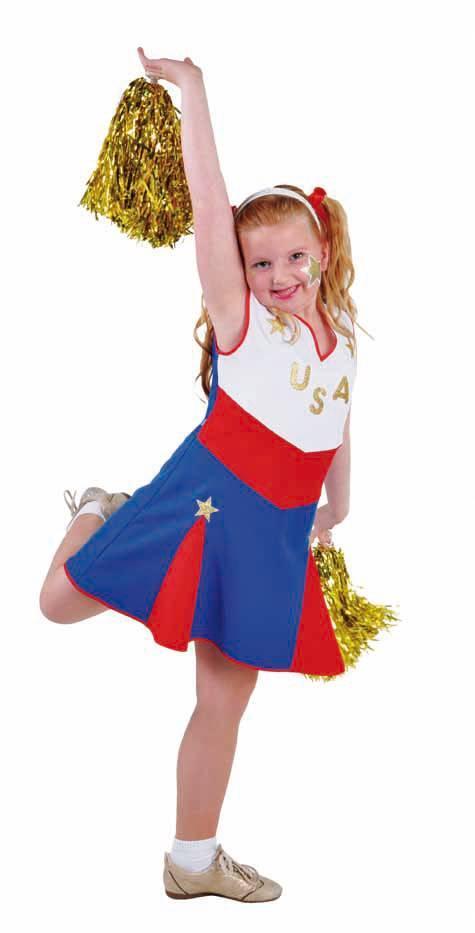 Cheerleader kostuum kind, Kleding | Dames, Carnavalskleding en Feestkleding, Nieuw, Ophalen of Verzenden