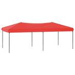 Partytent inklapbaar 3x6 m rood (Overige), Huis en Inrichting, Verzenden, Nieuw