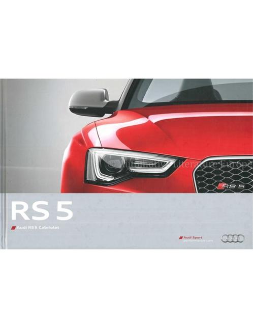 2012 AUDI RS5 CABRIOLET HARDCOVER BROCHURE DUITS, Boeken, Auto's | Folders en Tijdschriften, Audi
