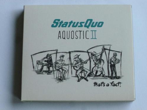 Status Quo - Aquostic II (2 CD), Cd's en Dvd's, Cd's | Rock, Verzenden