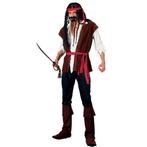 Piraten kostuum - Jack Sparrow, Verzenden, Nieuw, Feestartikel