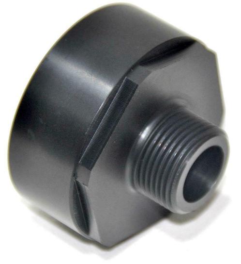 IBC Adapter S60x6 met buitendraad (PE-HD), Tuin en Terras, Regentonnen, Nieuw, 150 liter of meer, Kunststof, Verzenden