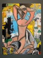 Carola Castro (XX) - My Cubist Basquiat, Antiek en Kunst