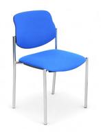 Nowy Styl vergaderstoel, blauw, Huis en Inrichting, Stoelen, Ophalen of Verzenden, Gebruikt, Blauw