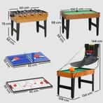 SPORTNOW 5-in-1 Multispel-tafel, 53 Accessoire-onderdelen, T, Verzenden, Nieuw