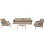 Calma stoel bank loungeset 4 delig rope latte Taste 4SO, Ophalen of Verzenden, Nieuw