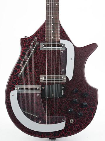 Danelectro E-Sitar Red Crackle 2025 (Elektrische Gitaren) beschikbaar voor biedingen