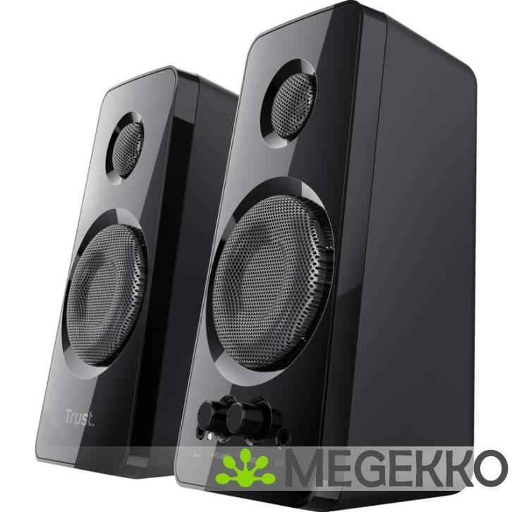 Trust Tytan 2.0 PC Speakerset Zwart, Computers en Software, Pc speakers, Nieuw, Verzenden