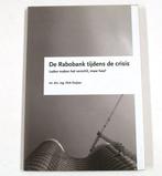 De Rabobank tijdens de crisis 9789080983021 D. Duijzer, Boeken, Verzenden, Gelezen, D. Duijzer