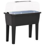 vidaXL Plantenbak verhoogd 77x38,7x82 cm PP, Tuin en Terras, Bloembakken en Plantenbakken, Kunststof, Verzenden, Nieuw, 60 tot 100 cm