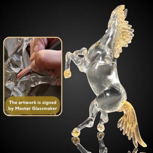 sculptuur, Fulmine - 24 cm - Muranoglas - 2025, Huis en Inrichting, Overige Huis en Inrichting