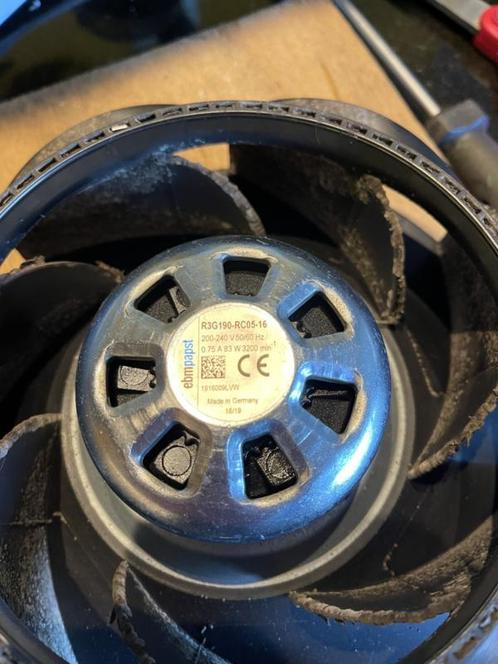 Lager SET voor R3G190 ( -RC05-16) ebmpapst ventilator WTW WP, Doe-het-zelf en Verbouw, Ventilatie en Afzuiging, Nieuw, Ophalen of Verzenden