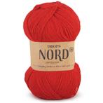 DROPS Nord Uni Colour - 14 rood - Wol Garen, Hobby en Vrije tijd, Breien en Haken, Ophalen of Verzenden, Nieuw