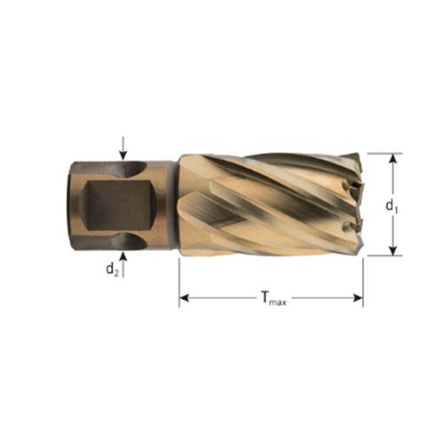 Rotec HSS-XE Kernboor Gold-line, UNI, ø12X55, Doe-het-zelf en Verbouw, Gereedschap | Boormachines, Nieuw, Verzenden