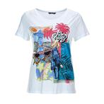 Princess goes Hollywood • Be Happy t-shirt • 36, Nieuw, Princess goes Hollywood, Wit, Maat 36 (S)