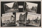 DORDRECHT - Meerluik Groeten uit Dordrecht, Verzamelen, Ansichtkaarten | Nederland, Verzenden, Gelopen