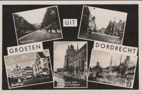 DORDRECHT - Meerluik Groeten uit Dordrecht, Verzamelen, Ansichtkaarten | Nederland, Verzenden