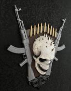 WT Horror Art - AK-47 Skull Memento Mori