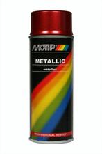 Motip Metallic Lak Rood 400ml, Ophalen of Verzenden, Nieuw
