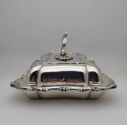 Samuel Roberts - Schotel - .925 zilver - Koninklijke afkomst, Antiek en Kunst, Antiek | Goud en Zilver