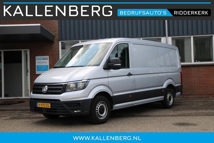 Volkswagen Crafter 35 2.0 TDI L3H2 / App connect / Gev. Stoe, Auto's, Bestelauto's, Dealer onderhouden, Lease, Overige kleuren