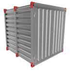 Materiaalcontainer opslagcontainer 2m 9m3 4m2