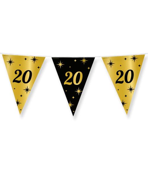 Goud Zwarte Slinger 20 Jaar 10m, Hobby en Vrije tijd, Feestartikelen, Nieuw, Verzenden