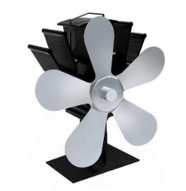 Kachelventilator T-5101 SILVER edition, Huis en Inrichting, Kachels, Vrijstaand, Nieuw, Hout, Ophalen of Verzenden