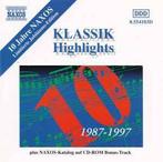 cd - Various - Klassik Highlights (10 Jahre Naxos), Verzenden, Zo goed als nieuw