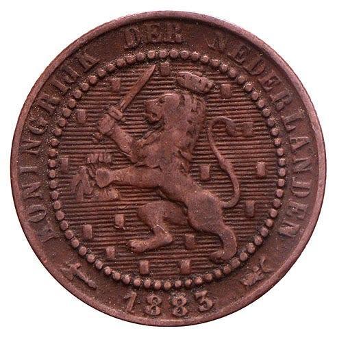 1 Cent 1877-1884 Willem III (nieuw type) ZFr, Postzegels en Munten, Munten | Nederland, Verzenden