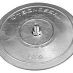 Roerpaar anodes Ø130mm met hardware Zink, Ophalen of Verzenden, Nieuw, Motor en Techniek, Zeilboot of Motorboot