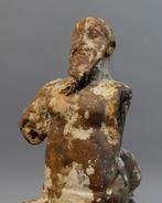 Fenicisch Terracotta Ex-Voto of Idool met de afbeelding van, Verzamelen, Mineralen en Fossielen