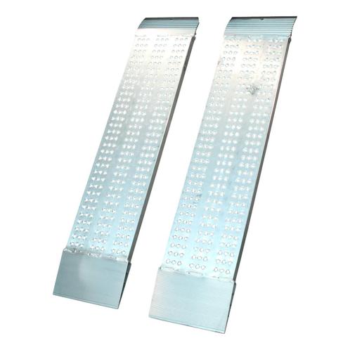 Metalmec Set oprijplaten recht aluminium 1500 x 315 opleglip, Auto diversen, Aanhangwagen-onderdelen, Ophalen of Verzenden