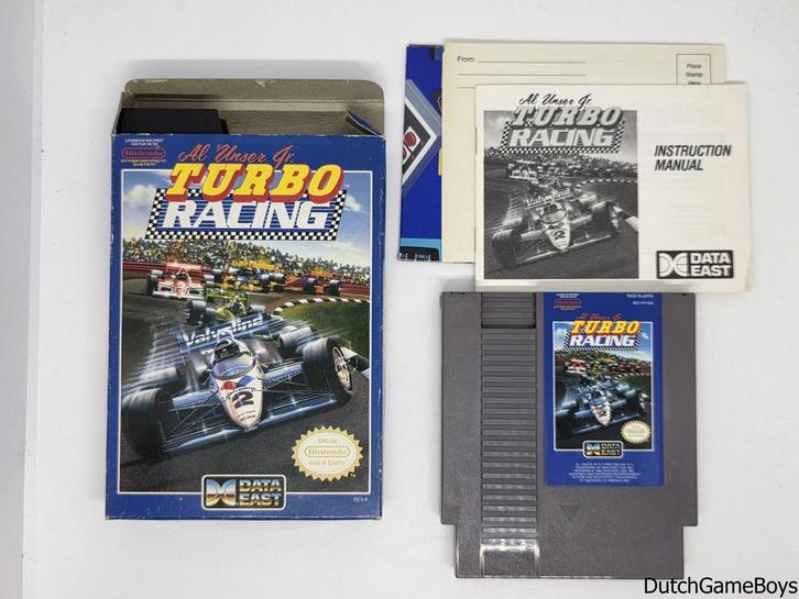 Nintendo NES - Turbo Racing - USA, Spelcomputers en Games, Games | Nintendo NES, Gebruikt, Verzenden