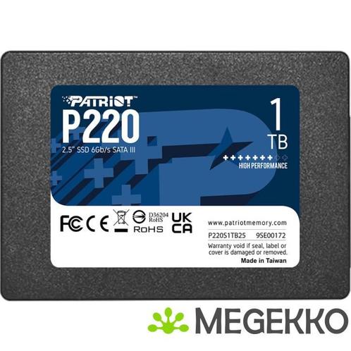 Patriot Memory P220 1TB 2.5  1000 GB SATA III, Computers en Software, Harde schijven, Nieuw, Verzenden