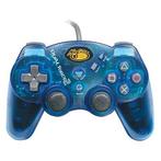 PS2 Controller Wired Transparant Blauw (Third Party), Spelcomputers en Games, Spelcomputers | Sony PlayStation 2, Ophalen of Verzenden