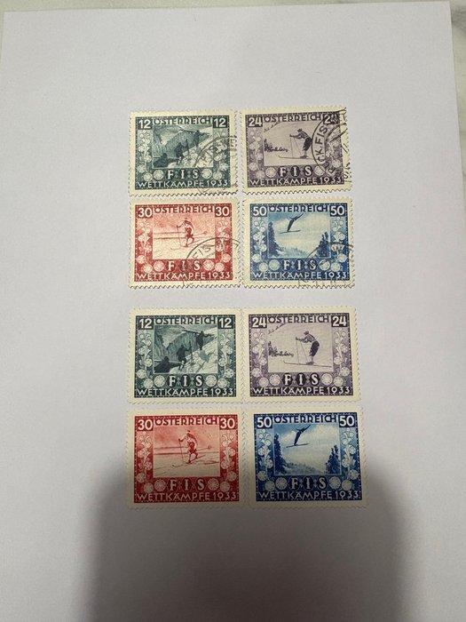 Oostenrijk 1933 - 1933 FIS ANK 551-554 postfris en, Postzegels en Munten, Postzegels | Europa | Oostenrijk
