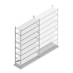 Gebruikte legbordstelling Metalsistem 2500x1200x300 mm