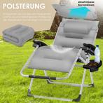 KESSER® Tuinstoel - Ligstoel - Opvouwbaar - Verstelbaar - Gr, Verzenden, Nieuw