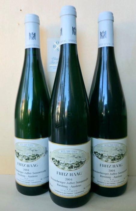 2004 Fritz Haag, Brauneberger Juffer Sonnenuhr, Riesling,, Verzamelen, Wijnen