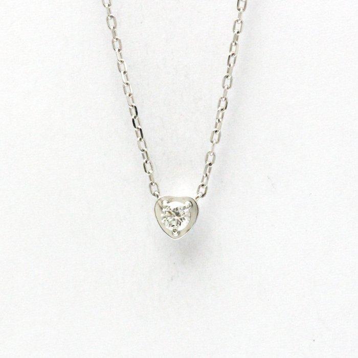 Cartier - Ketting met hanger - 18 karaat Witgoud, Sieraden, Tassen en Uiterlijk, Antieke sieraden
