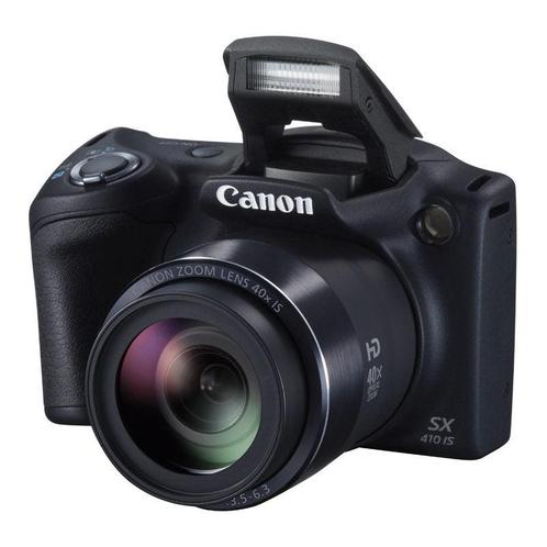Canon PowerShot SX410 IS Digitale Compact Camera - Zwart, Audio, Tv en Foto, Fotocamera's Digitaal, Zo goed als nieuw, Verzenden